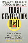 Philip A. Roussel, Kamal N. Saad, Tamara J. Erickson: The Third Generation R&D – Managing the Link to Corporate Strategy