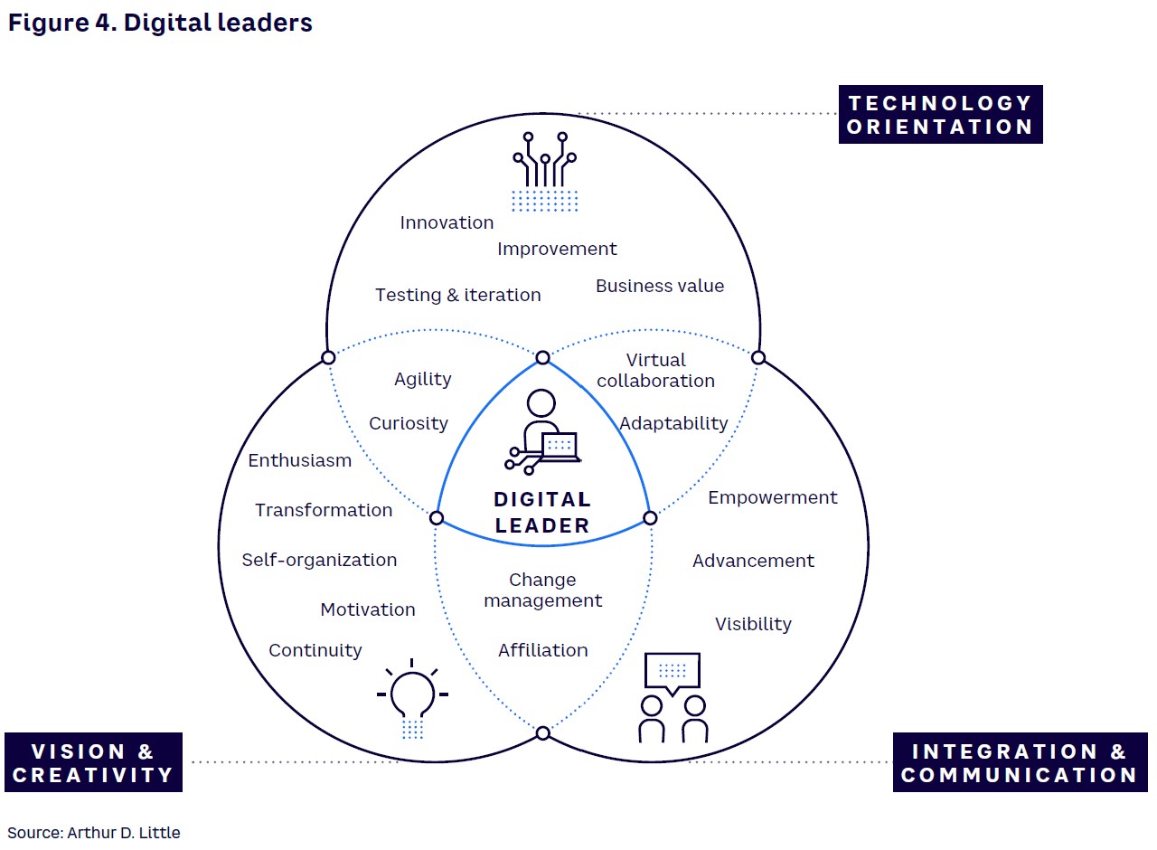 Figure 4. Digital leaders